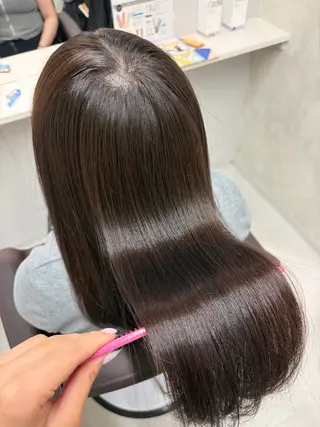 カラー 髪質改善/艶髪 ケアカラー/Mariのヘアスタイル