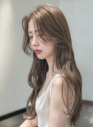 ロング カラー CHERIM ❤️🔥新家光葉のヘアスタイル