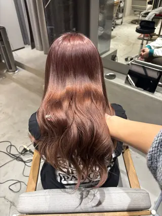 ロング カラー レイヤーカット KAEのヘアスタイル