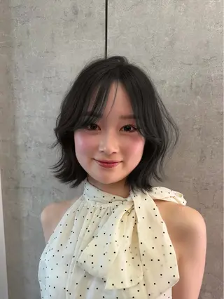 ショート レイヤー・ボブ カラーYoshidaのヘアスタイル