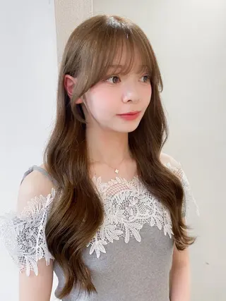 ロング カラー kohana 🎀韓国ヘア🎀🤍のヘアスタイル