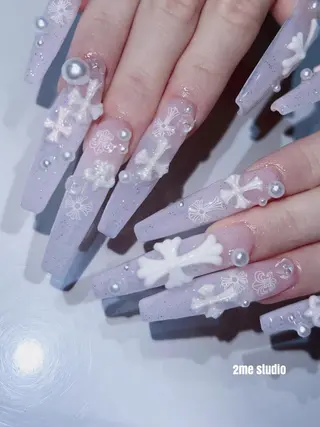 ネイル 長さだし/持ち込み 2me心斎橋moeaのネイルデザイン