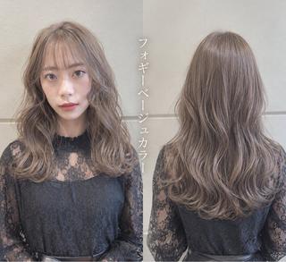 ロング 髪質改善/小顔カット 中山賢人のヘアスタイル