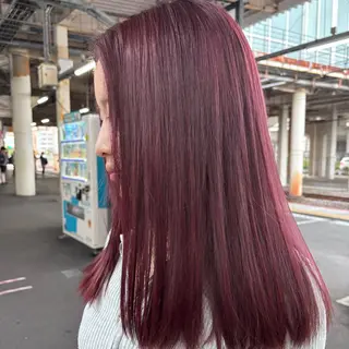 セミロング mana 💟ダブルカラー💟のヘアスタイル