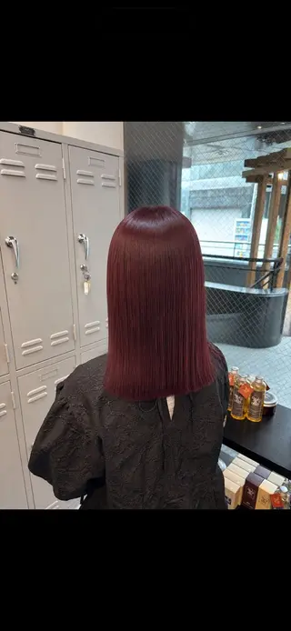 ミディアム カラー 🌙髪質改善カラー Momoka🦋のヘアスタイル