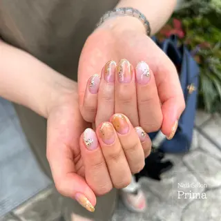 ミディアム ネイル SalonPrima 西院Nail&Eyeのネイルデザイン
