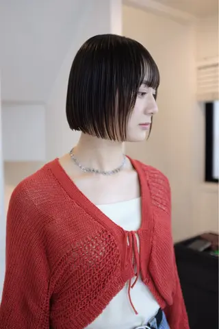 ショート カラー 🦠デザインカラー/ 魚瀬あおい🦠のヘアスタイル