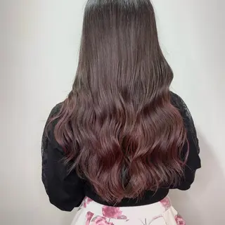ロング カラー 小島 勤夢のヘアスタイル