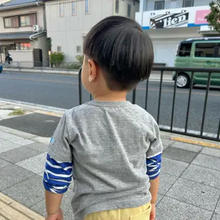 メンズ キッズ 武部 純奈のヘアスタイル