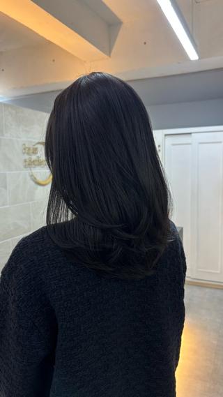 ミディアム 佐藤 宰 OZ桑野店のヘアスタイル