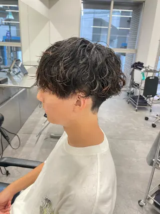 パーマ メンズ 町田エリアＮｏ．１/ パーマ特化/太田京希のヘアスタイル