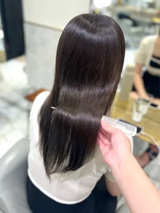 ロング カラー 栄/透明感ツヤカラー /Kahoのヘアスタイル