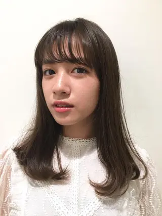ロング fuchigami suzunoのヘアスタイル