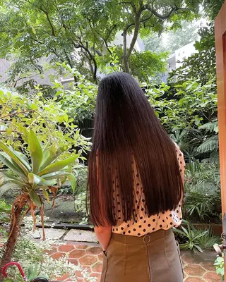 ロング 杉山 憂人のヘアスタイル