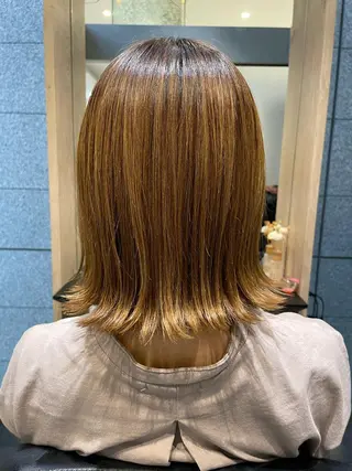 ミディアム 髪質改善お任せ ください♪ひとみのヘアスタイル