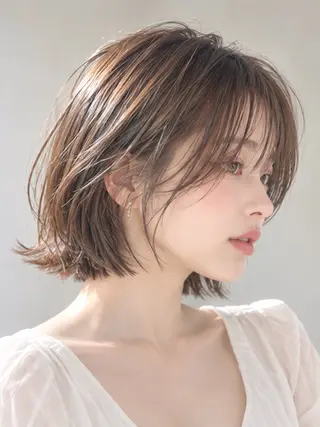 ショート 似合わせカット✂️ Honoka🫧のヘアスタイル