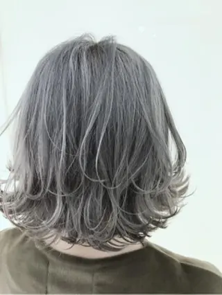ミディアム ricca♪ 反町のヘアスタイル