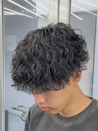 パーマ メンズ 🔱OVARL🔱 メンズパーマ/たいがのヘアスタイル