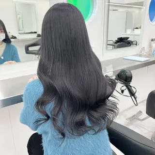 ロング カラー ヘアアレンジ 縮毛矯正🤍 ボブ/ HIKARIのヘアスタイル
