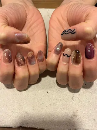 ネイル Hi' nail yunaのネイルデザイン