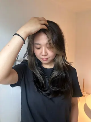 カラー かがやしづ ⭐️カラーモデルのヘアスタイル