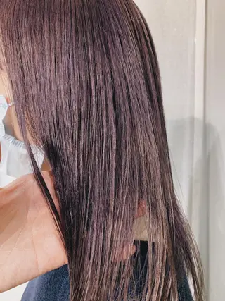 セミロング カラー ヘアアレンジ ボブパーマコテ巻き風 パーマNo1深江秀平のヘアスタイル