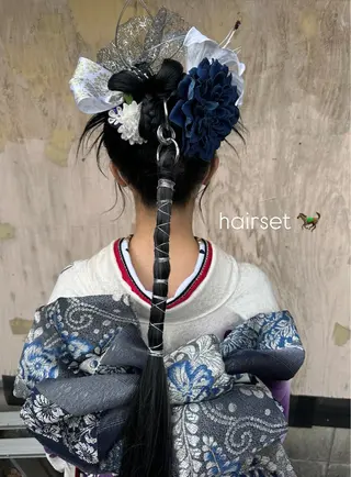 ロング カラー ヘアアレンジ 倉田 光希のヘアスタイル