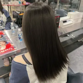 セミロング カラー 艶カラー✨/ ゆう🧸🍀のヘアスタイル