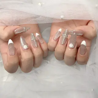 ネイル mau🩵 堺筋本町nailのネイルデザイン