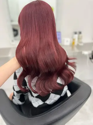 ロング 🍒韓国暖色ヘア NO.1🍒🪽のヘアスタイル