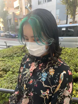 カラー 海外girl🤎 透明感ベージュmaoのヘアスタイル