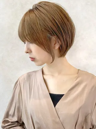 ショート カラー パーマ ショート、ボブの神✨ 峯朋也✂︎✨のヘアスタイル