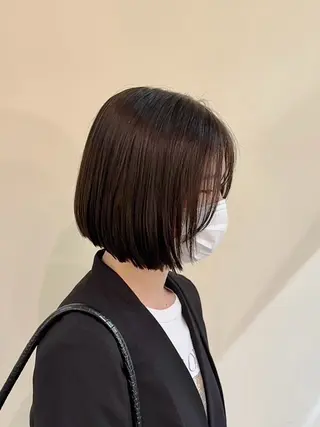 ショート なつき🌱ボブ 🤎レイヤーボブのヘアスタイル