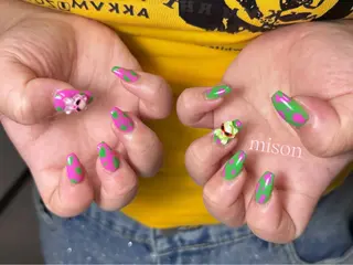 ネイル mison 安形友花のネイルデザイン