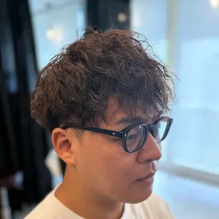 カラー パーマ メンズ 田渕 涼/メンズヘア特化のヘアスタイル