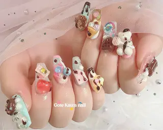 ネイル Gote Kawa nail salonのネイルデザイン