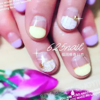 ネイル 625nail 無料P有/春日白水のネイルデザイン