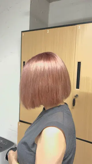 ショート tokute 中野真咲🐺のヘアスタイル
