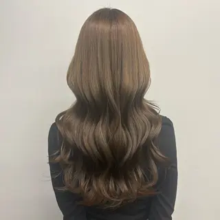 ロング カラー 艶髪／韓国ヘア🎀 Kanon︎︎⁺.のヘアスタイル