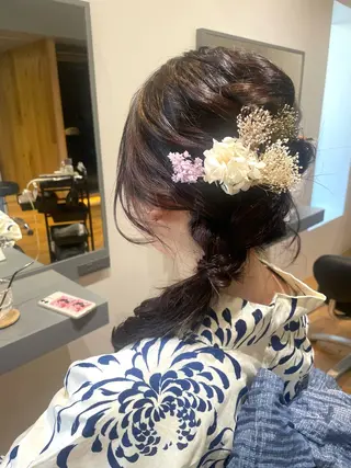 ヘアアレンジ HIQU ROOM 💫yuka.のヘアスタイル