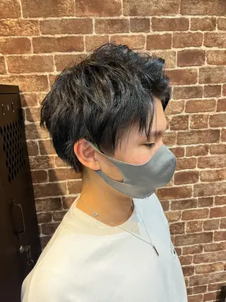 ショート カラー パーマ ヘアアレンジ メンズ キッズ ネイル マツエク・マツパ アイブロウ 久木原 ゆりのヘアスタイル