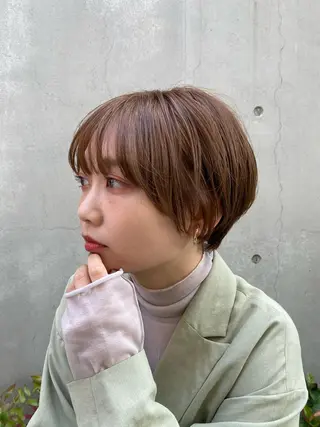 ショート カラー パーマ ヘアアレンジ ✨ショート・ボブ✨ ✨刈り上げ✨翔太のヘアスタイル