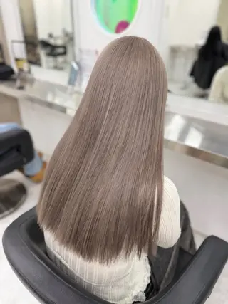 ロング カラー ヘアアレンジ 透明感カラー🎀艶髪 Anju/渋谷🎀のヘアスタイル