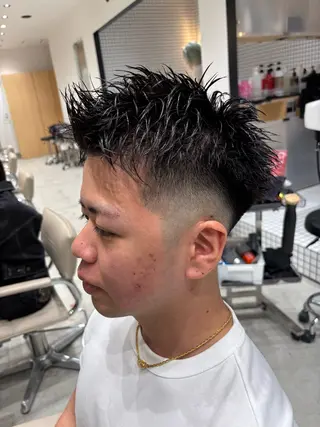 メンズ 🐲ツイスパ🐲 フェード/龍のヘアスタイル