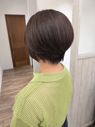 ショート カラー ハイライト⭐️上野 高広のヘアスタイル