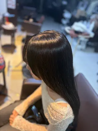 セミロング カラー 今森 庸之のヘアスタイル