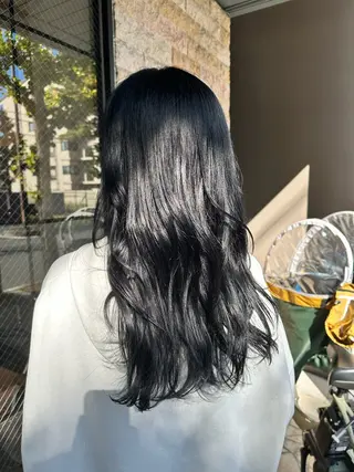 ロング カラー 西浦慎二 /艶カラー/髪質改善のヘアスタイル