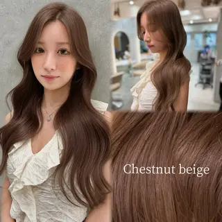 カラー 🦋Lond🦋 manakaのヘアスタイル