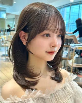 ミディアム 市原 大翼のヘアスタイル