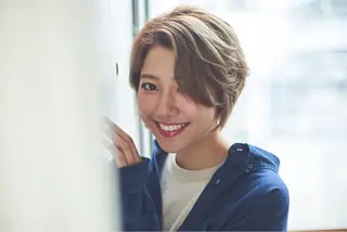 ショート カラー *くせ毛に特化* 【yun】のヘアスタイル